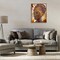 Stupell Industries Natural Tone Woman Portrait Framed Floater Canvas Wall Art Design by Jesse Keith